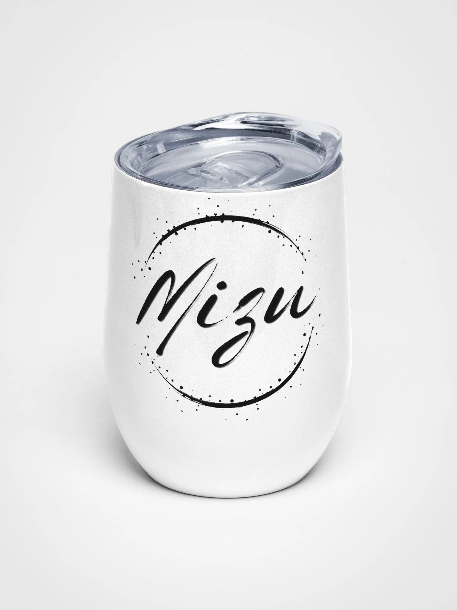 Copy of Wine Tumbler B&W Logo product image (1)