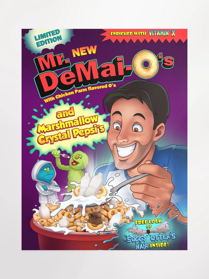 Mr. DeMai-O's Cereal Poster! product image (1)
