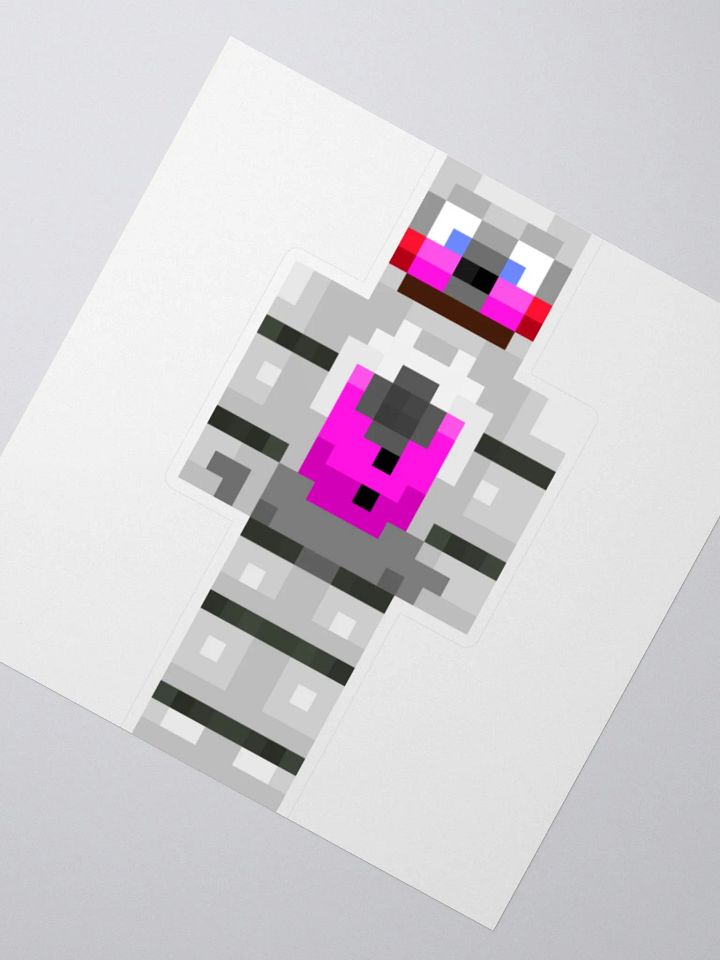 Funtime3Freddy3 Minecraft Skin Sticker product image (5)