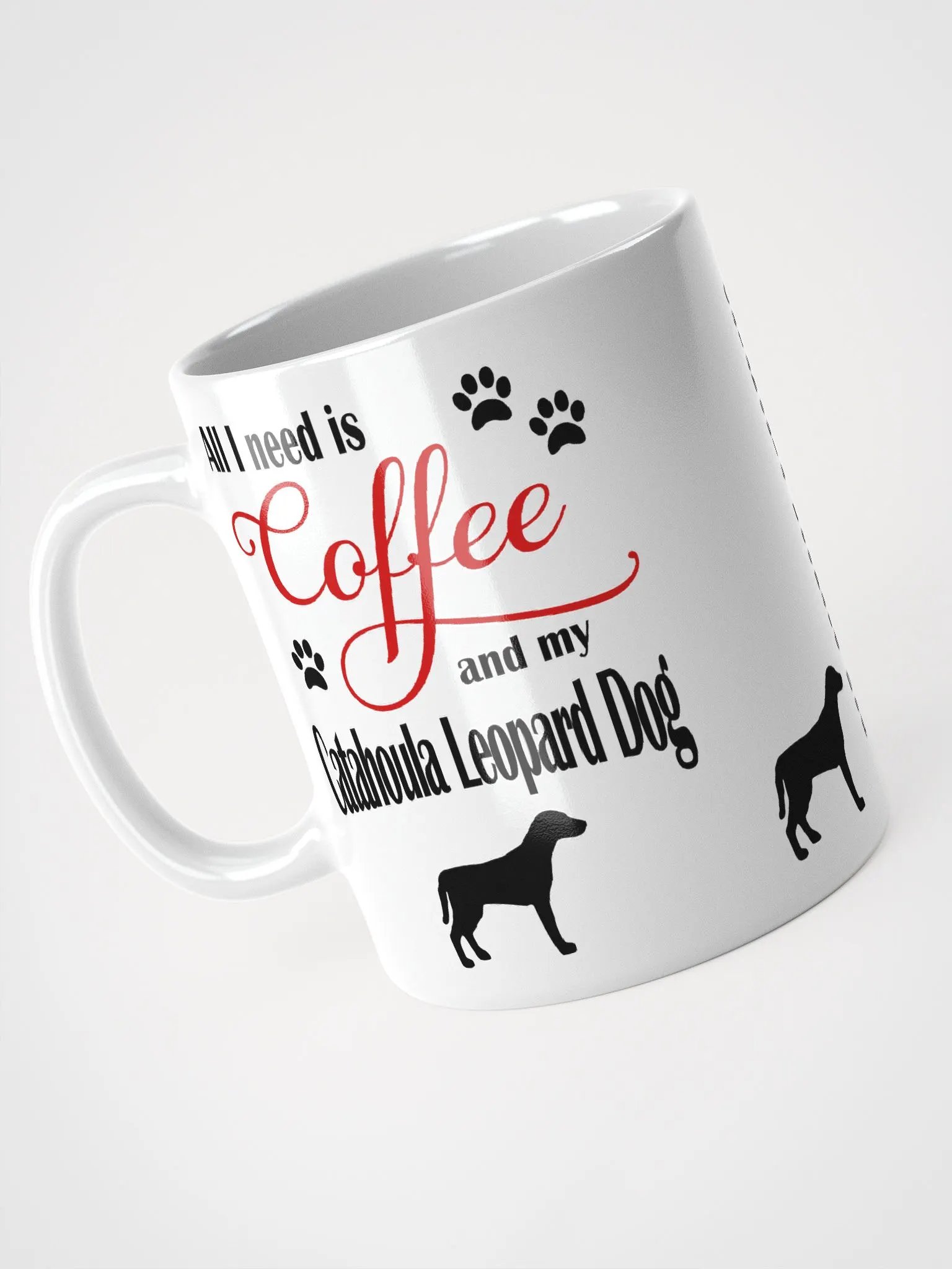 Coffee and my Catahoula Leopard Dog Mug product image (3)