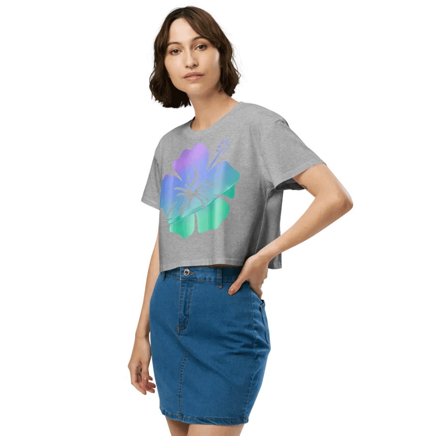 Bloom 'n Byte Crop Top product image (6)