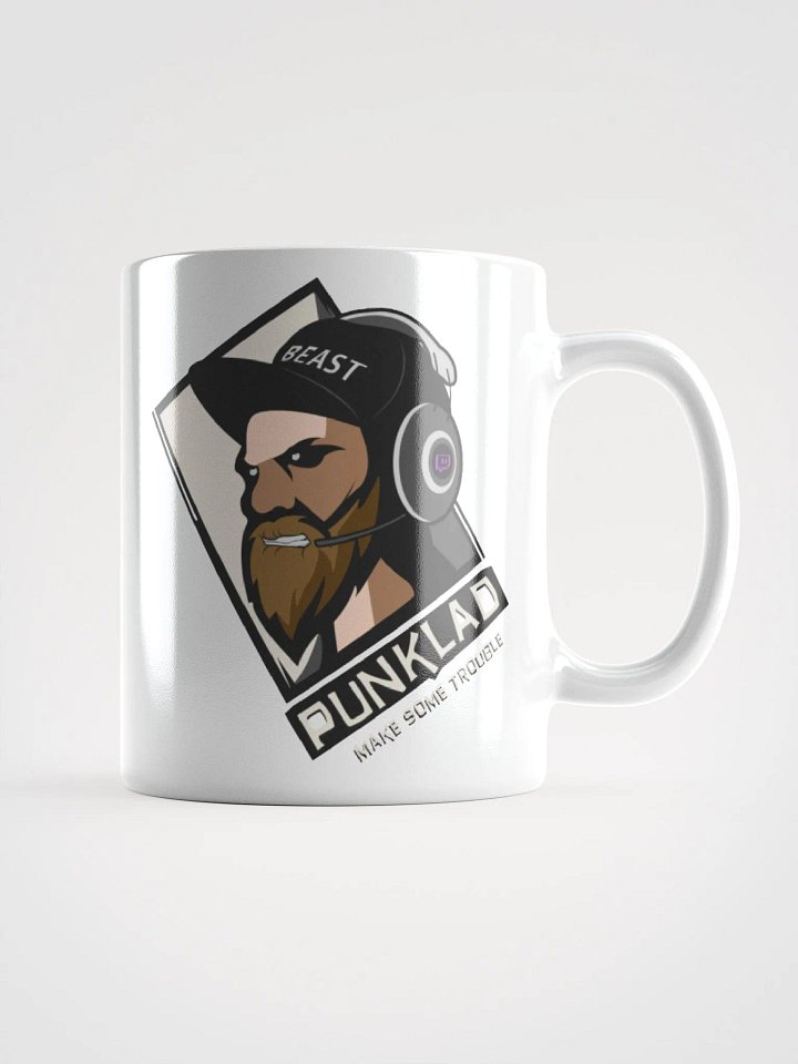 White Glossy mug: Punklad Logo product image (1)