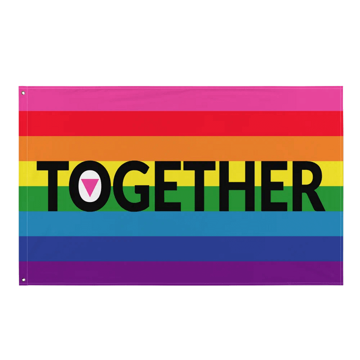 Together Rainbow Pride Flag product image (1)