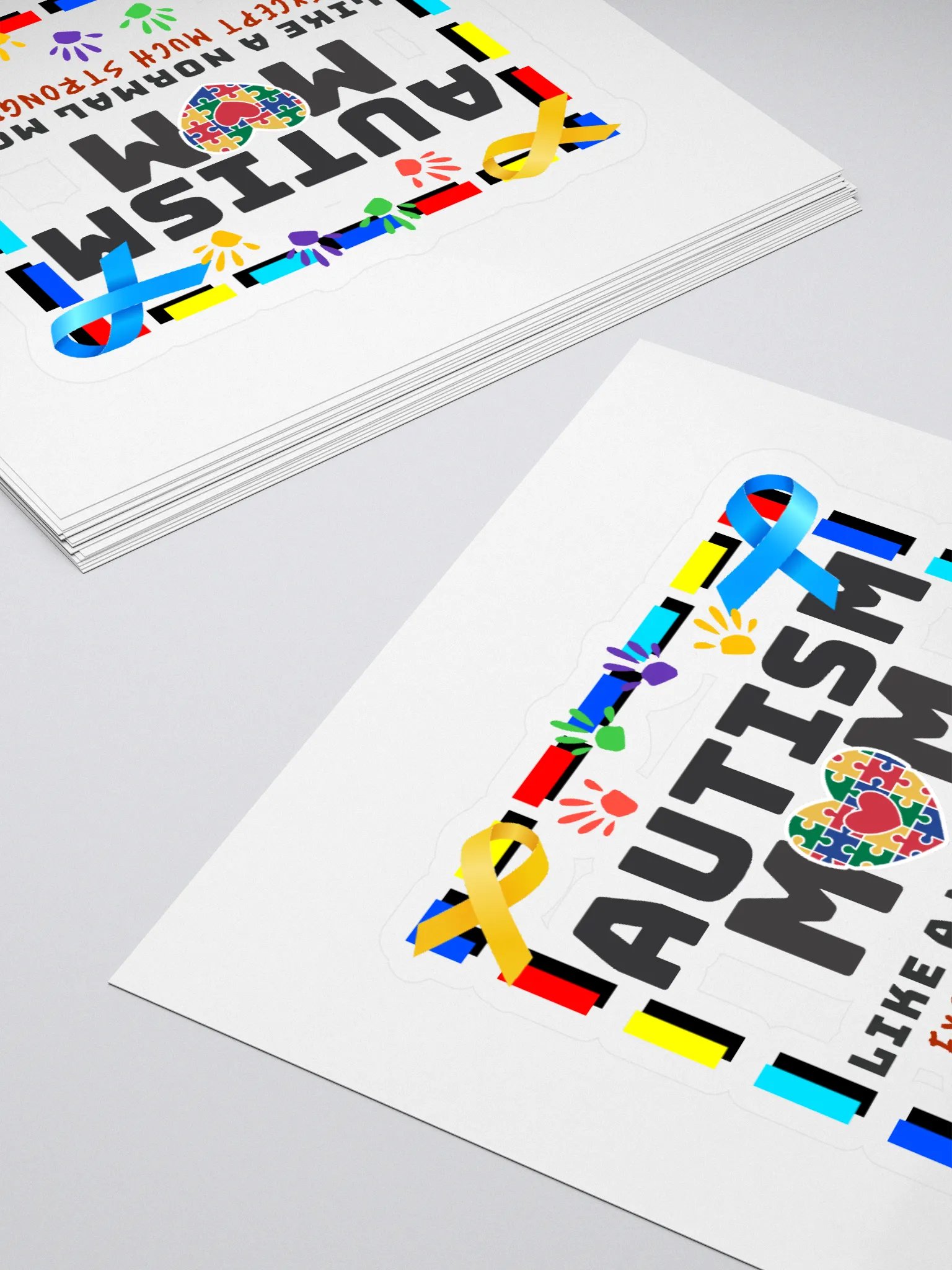Autism Mom Sticker product image (4)