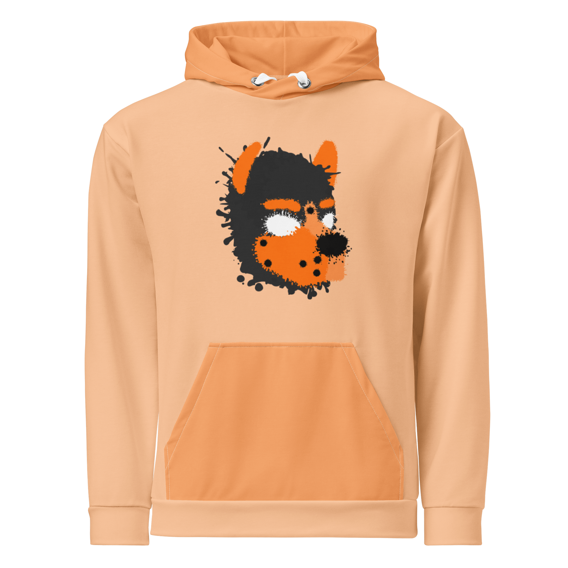 Pup Splatter Hoodie - Orange product image (1)