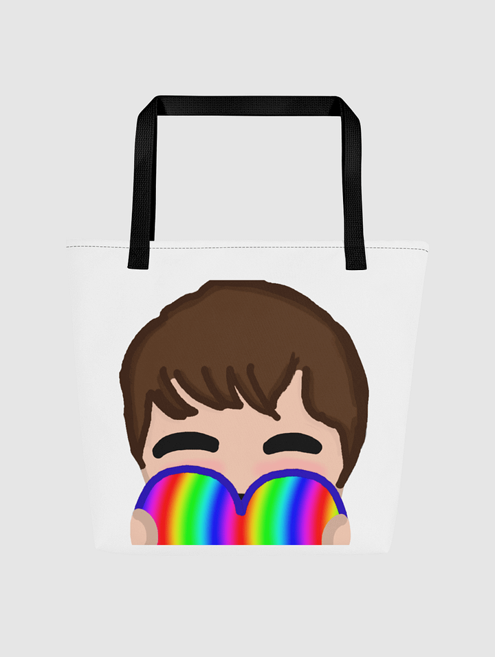 Large Love Emote Tote Bag product image (1)