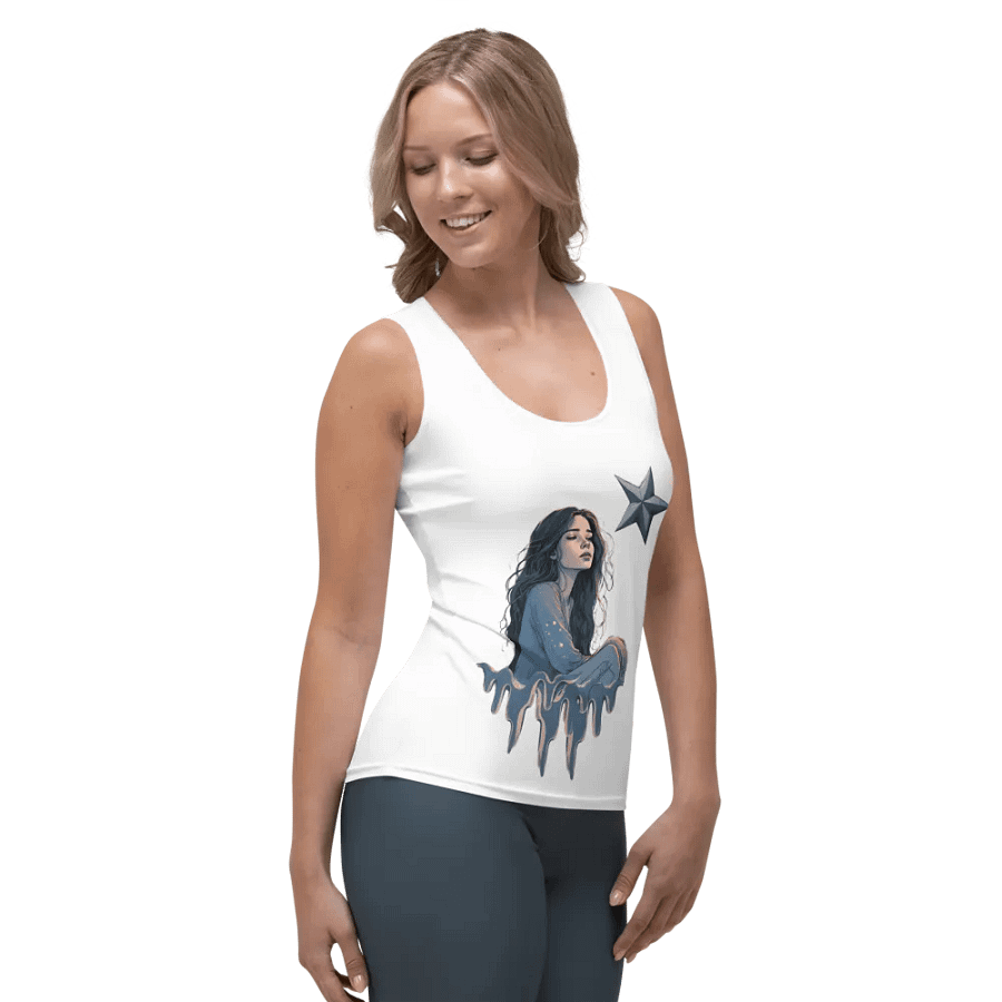 Starry Meltdown Women's Tank Top product image (4)