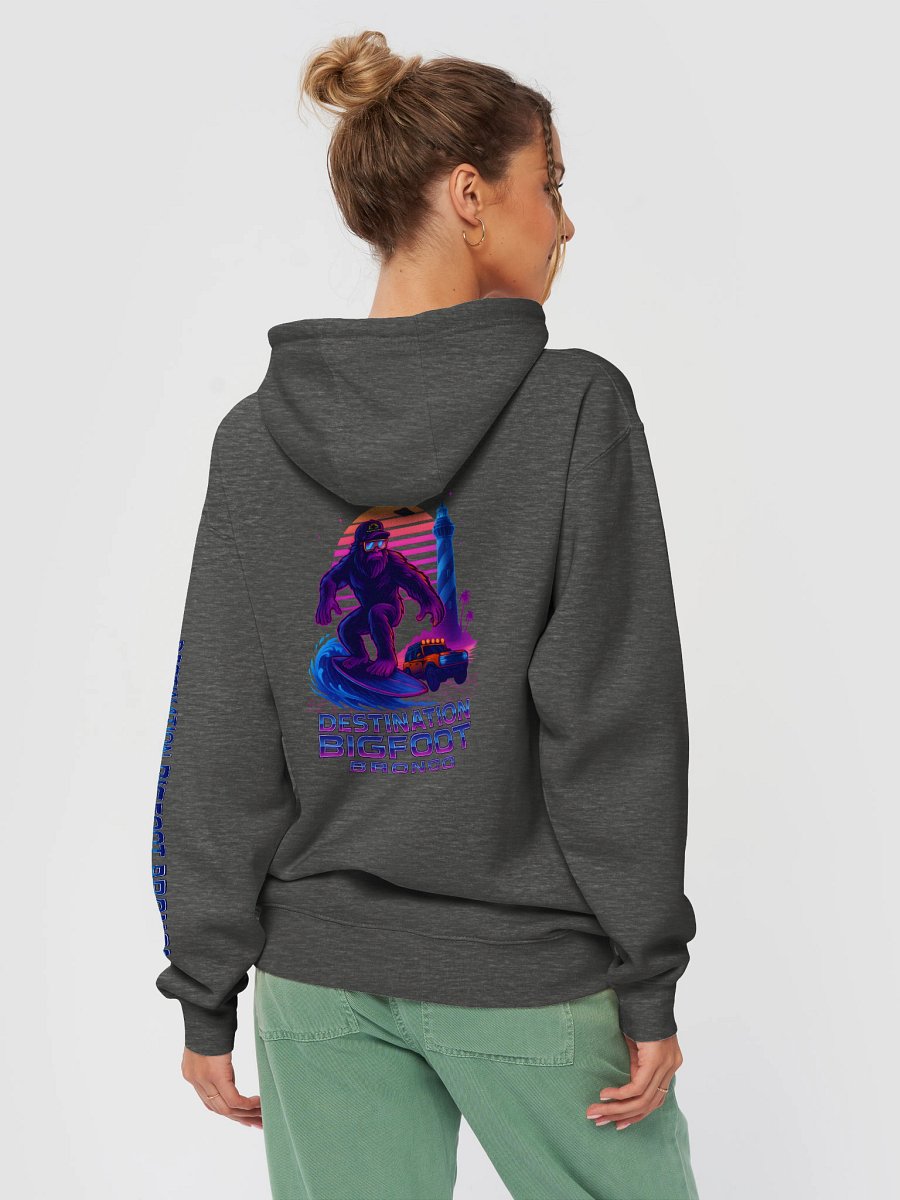 Bigfoot Bronco Synthwave Hoodie (Multiple Colors Available) product image (16)