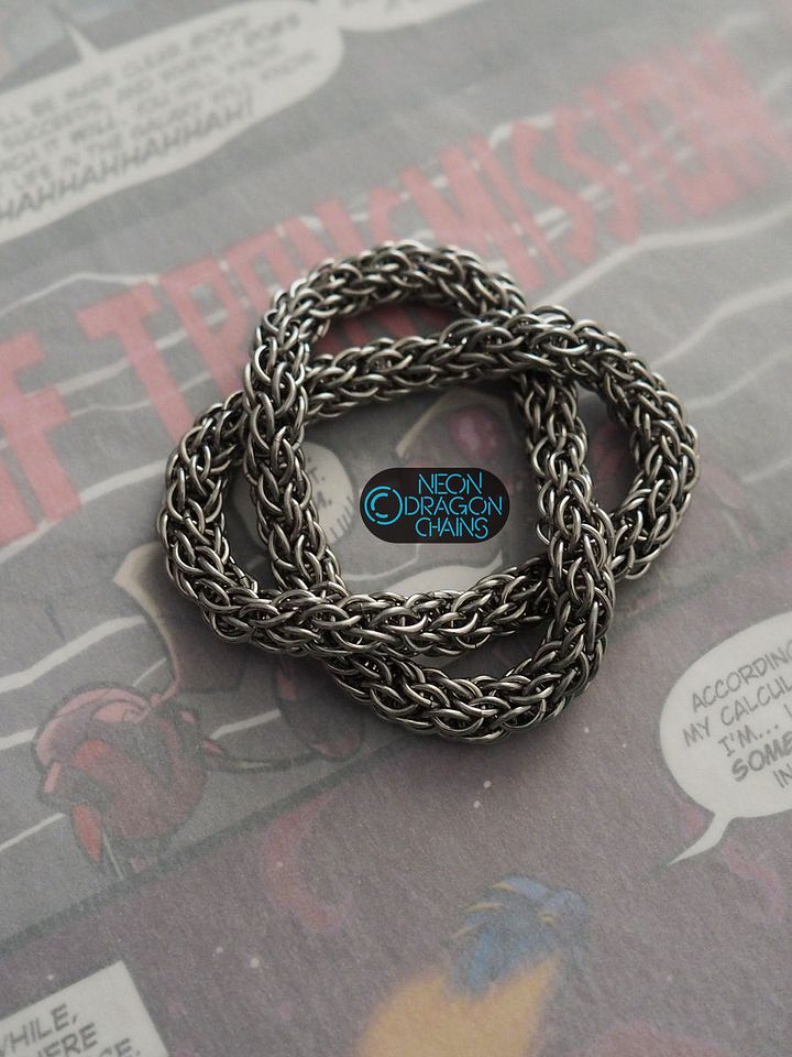 Titanium Infinity Fidget Spinner / OOAK product image (1)