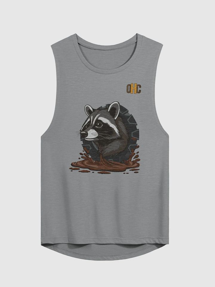 The Trail Trickster (Raccoon) - Bella+Canvas Women's Flowy Muscle Tank product image (4)