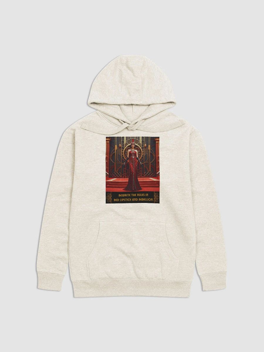 Rewrite the Rules in Red Lipstick and Rebellion 1920s Inspired - Hoodie product image (1)