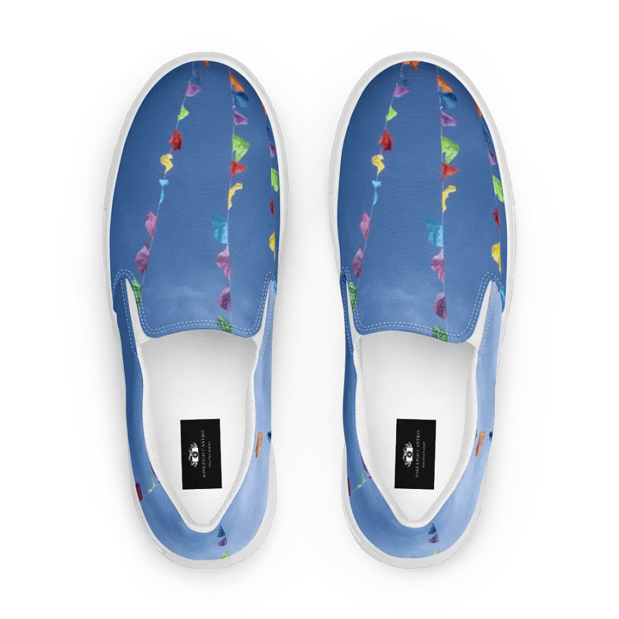 Papel Picado Women's Slip On Canvas Shoes product image (1)