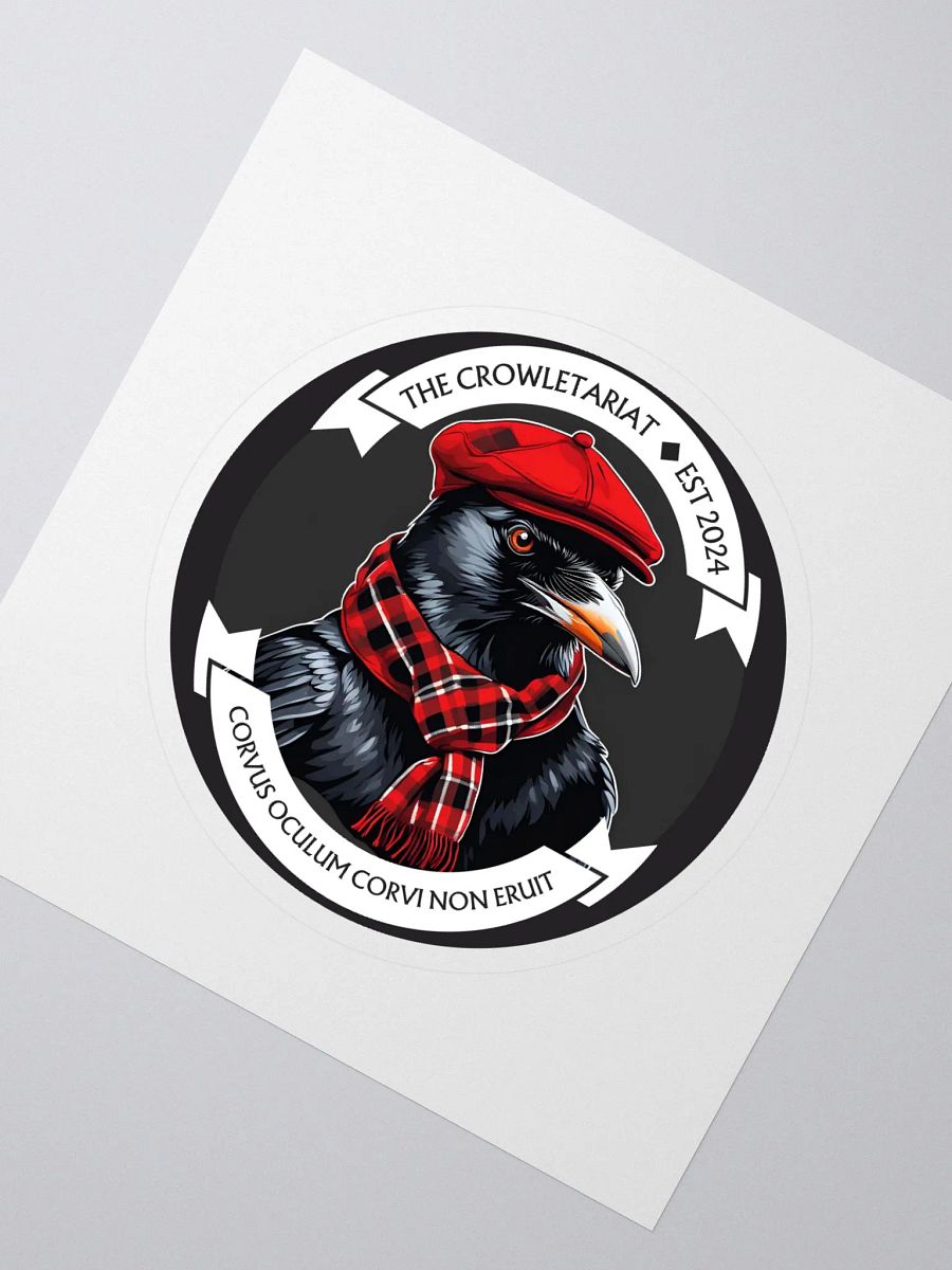 Crowletariat Sticker product image (2)