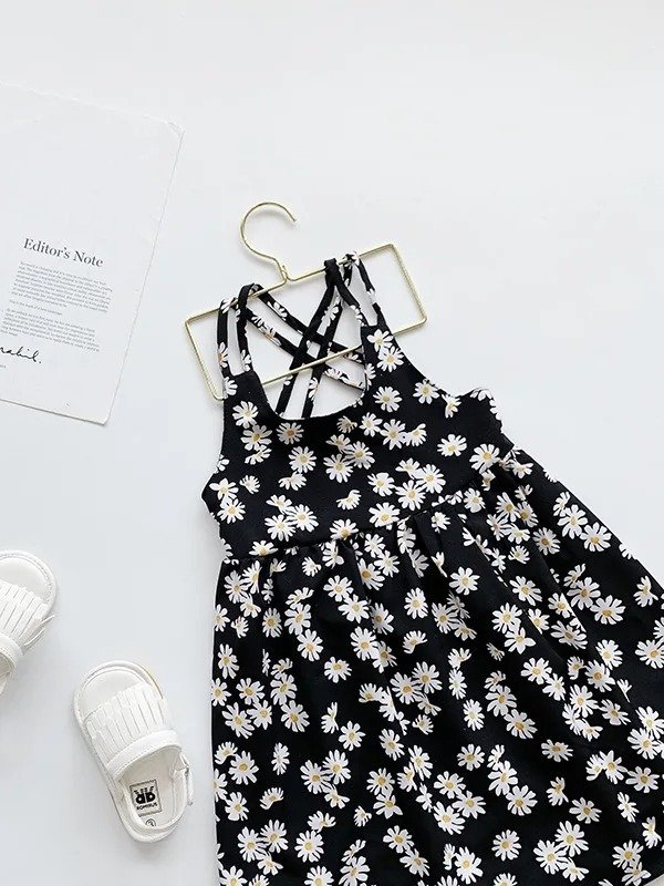 Midnight Daisy Crossback Dress product image (5)