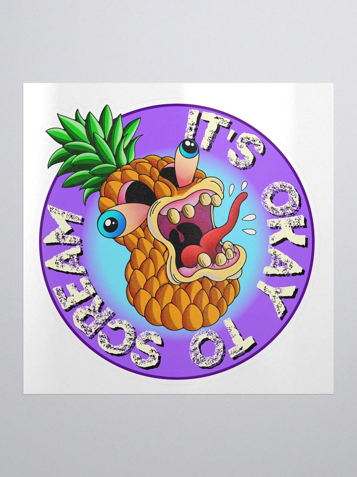 Please Scream: Kiss Cut Sticker product image (1)