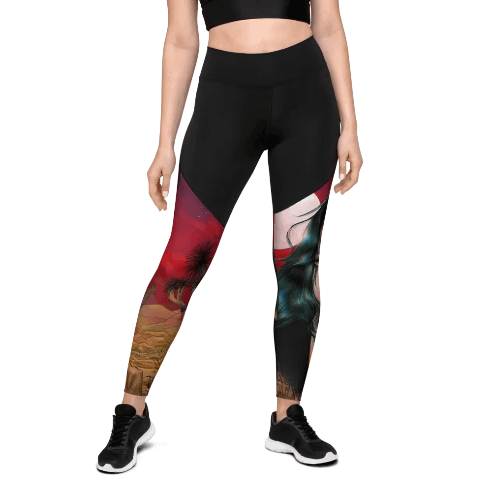 Desert Glampire Sports Leggings product image (3)