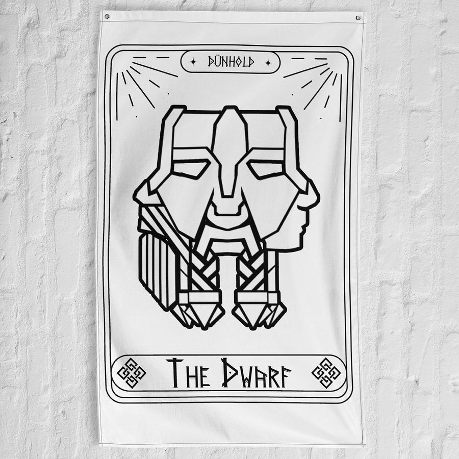 Dunhold Logo Tarot Card Flag product image (3)