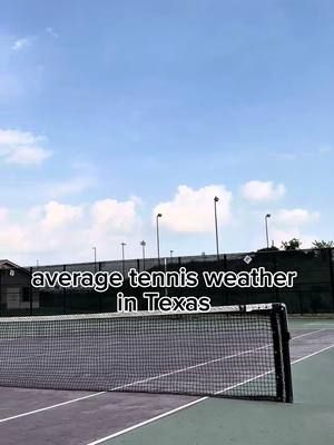Trying to play tennis in Texas during spring is basically gambling #tennis #texasweather 