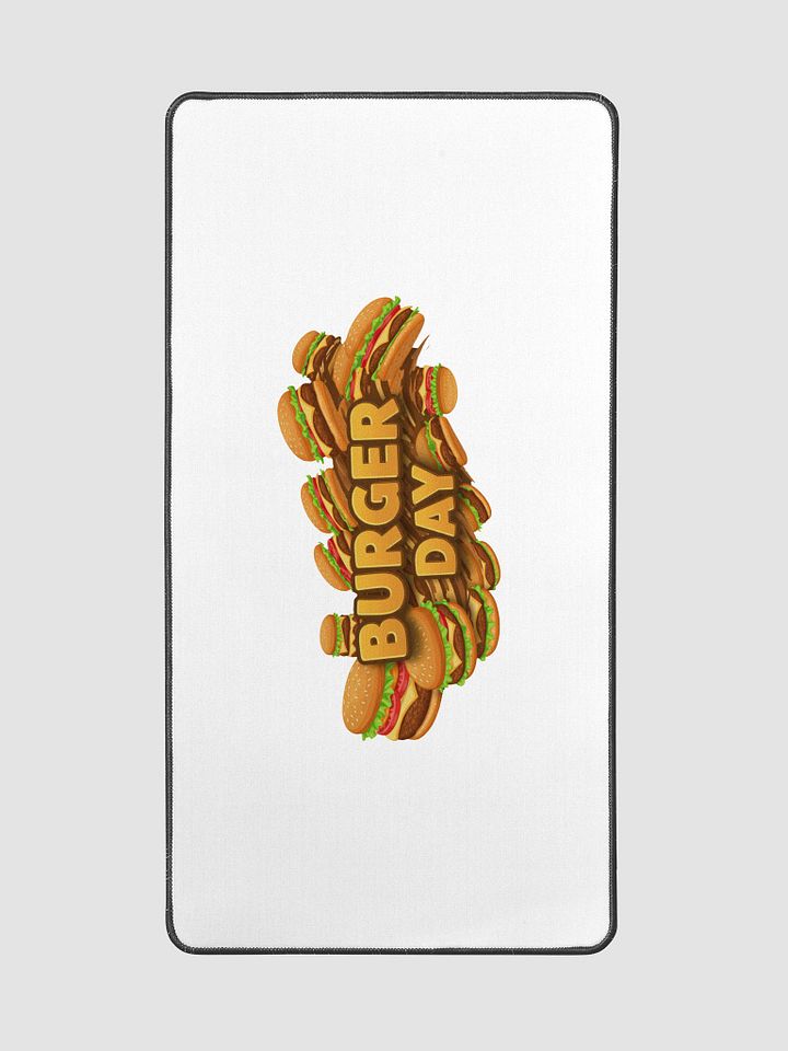Burger Day Desk Mat 15.5x31.5 product image (2)
