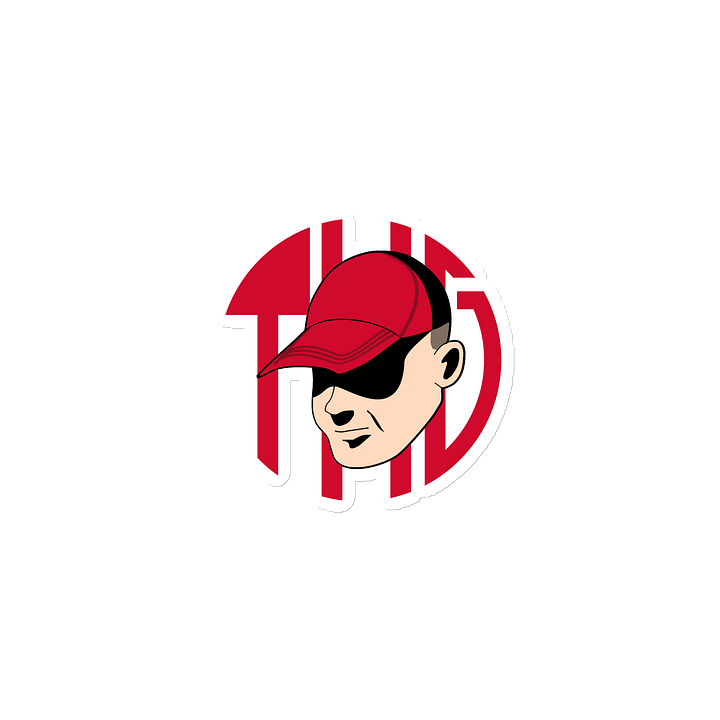 Red THG Logo Magnet product image (1)