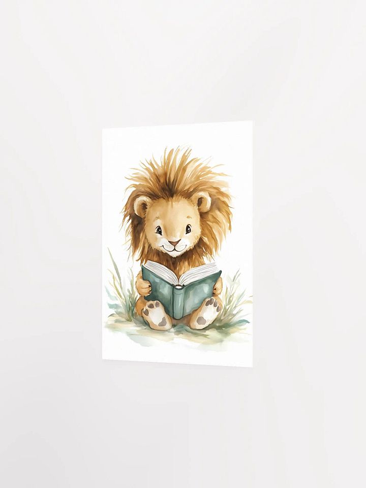 Lion's Literary Haven Poster product image (11)