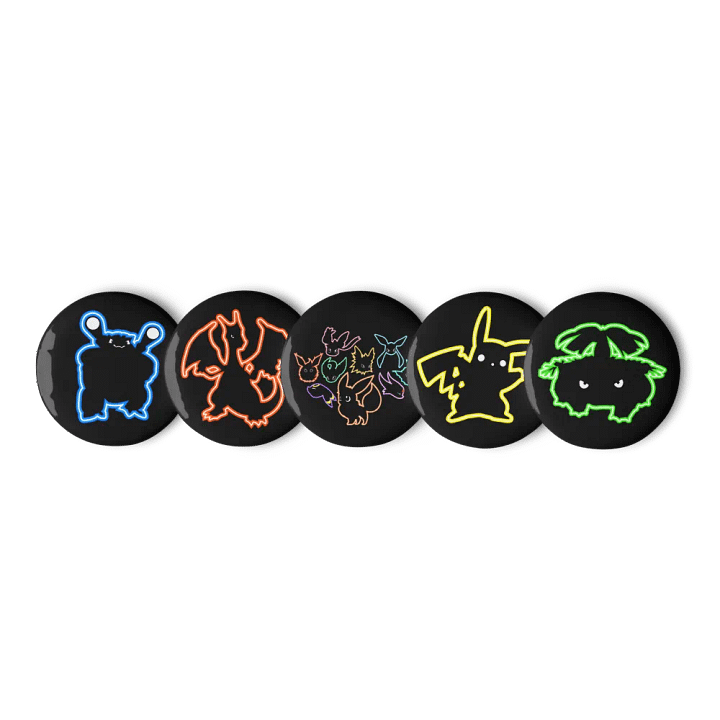 Neon Squad Pins product image (3)