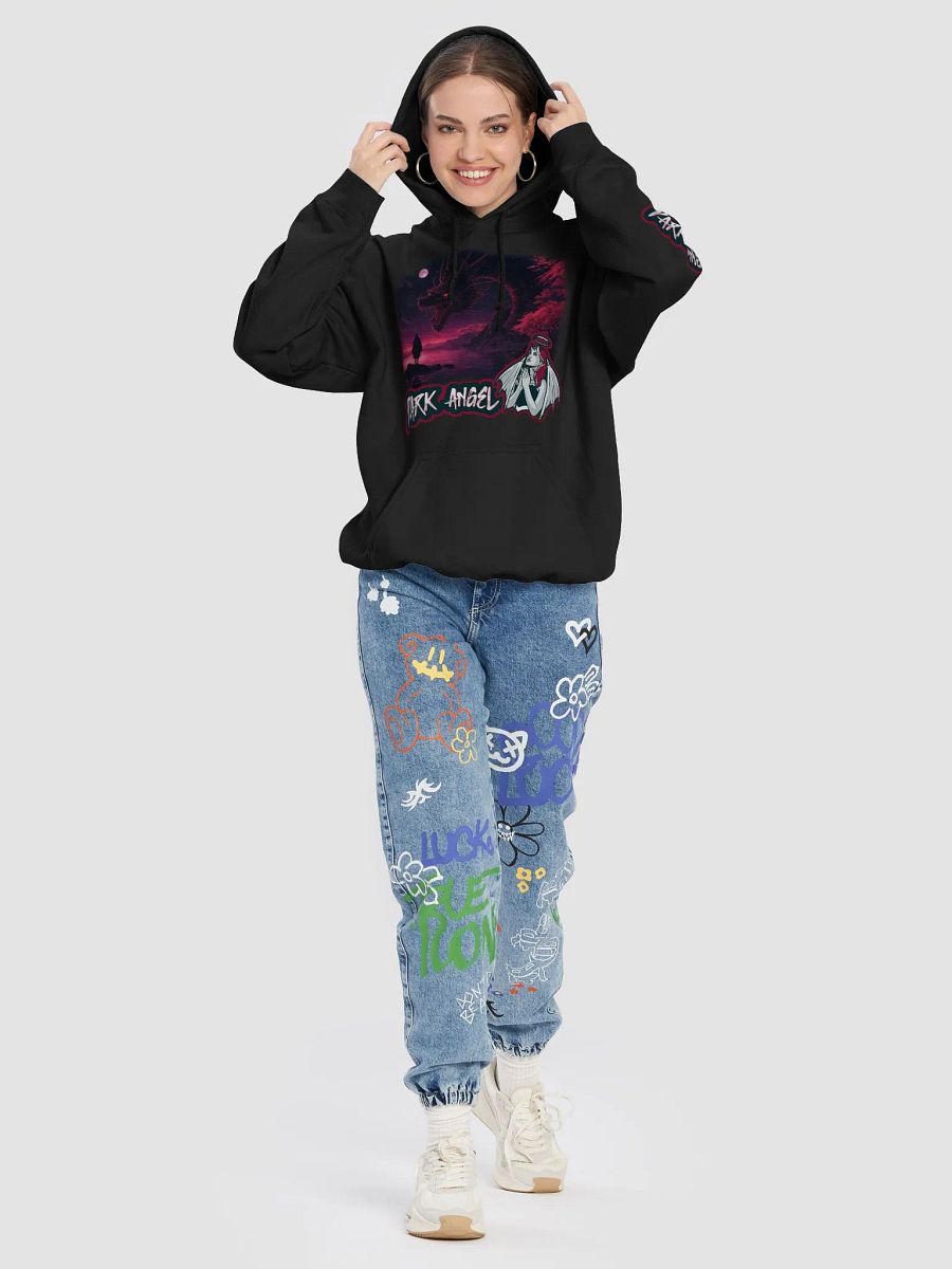 Dark Angel's Fantasy Hoodie by Twisted DarkLight product image (4)