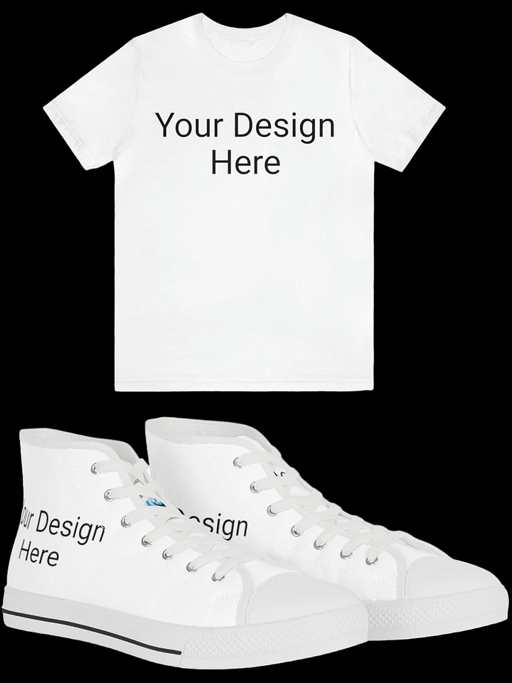 Custom Matching Shirt and Sneaker Combo product image (1)