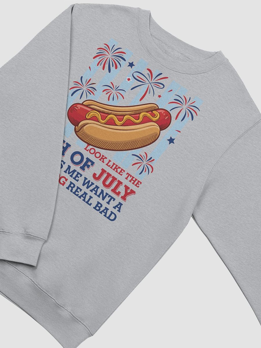 Patriotic Hot Dog Celebration Sweatshirt product image (8)