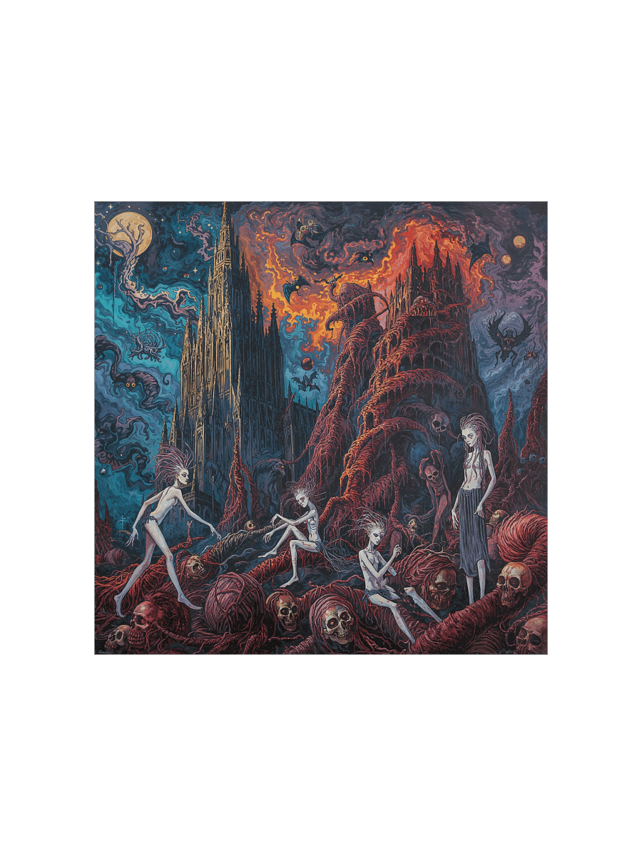 The Cathedral of Writhing Skies Matte Poster product image (4)