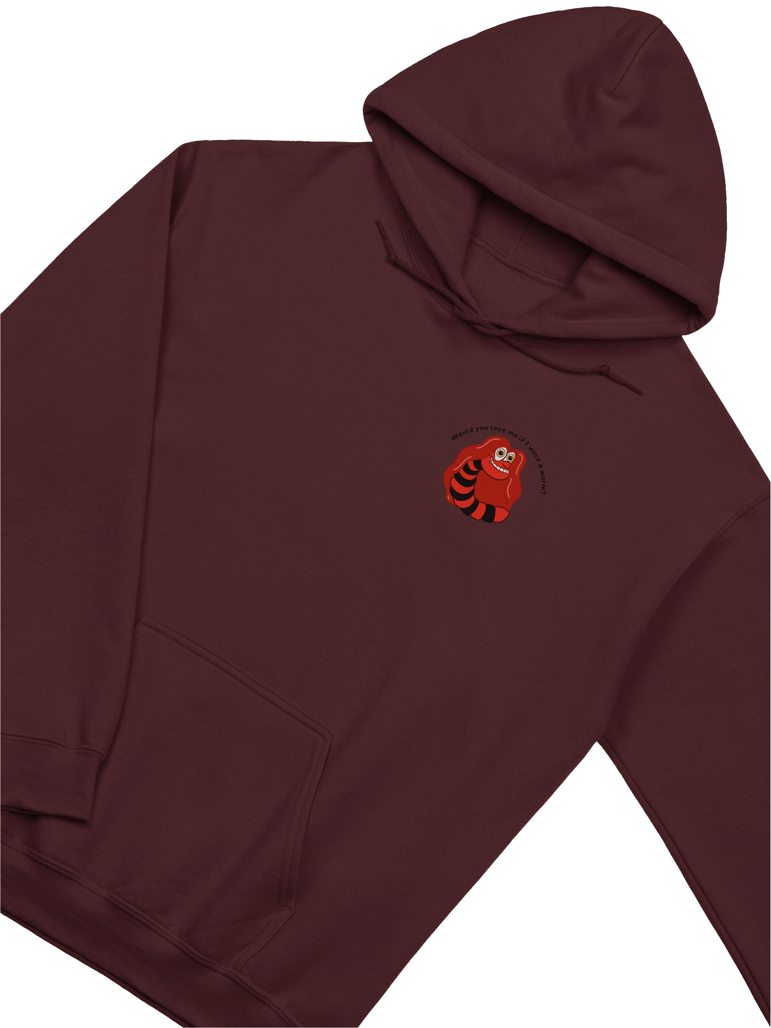 Subtle "Would you Love me if I was a Worm?" Hoodie product image (30)