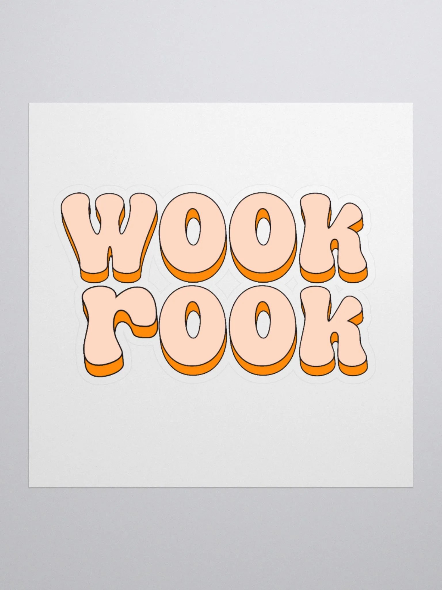 Wookrook Logo Sticker product image (1)