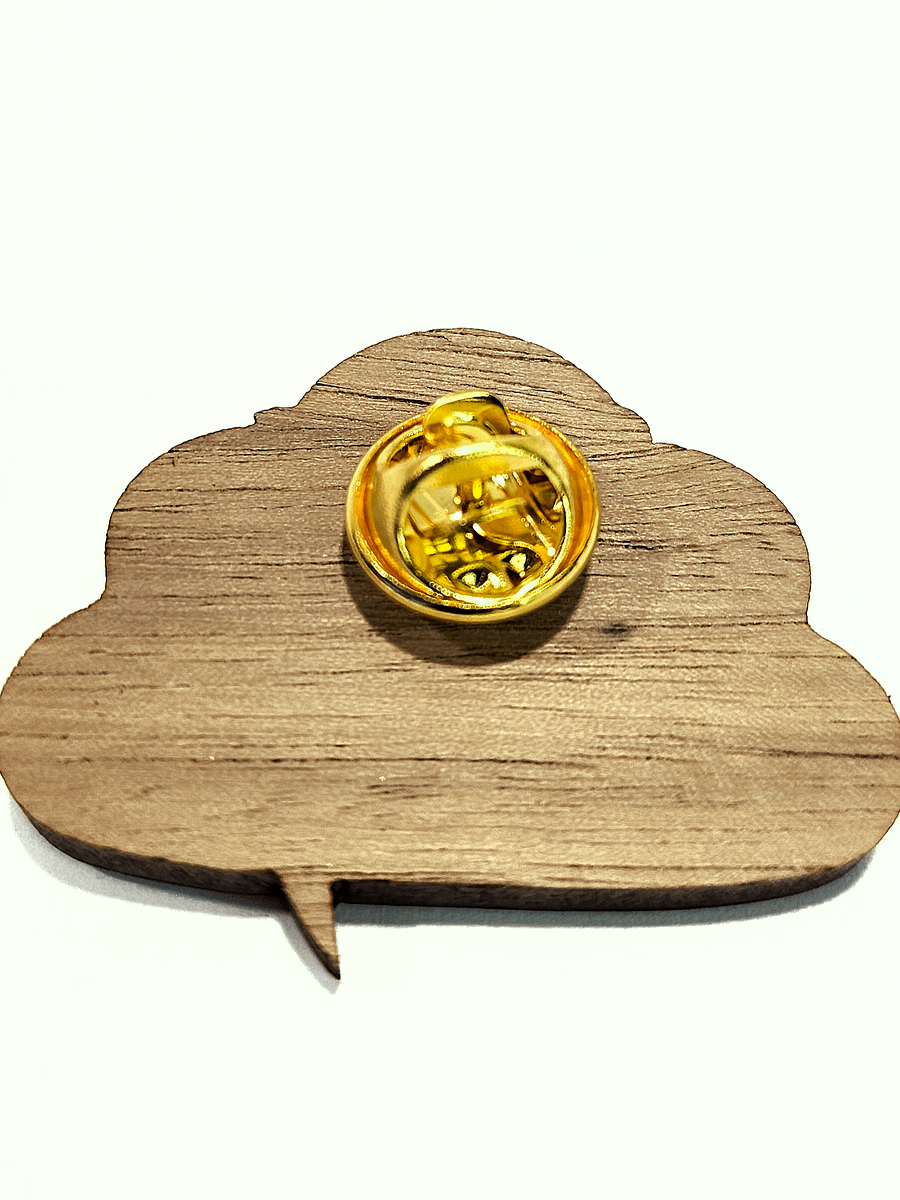 WOODEN PIN - ANNIVERSARY product image (2)
