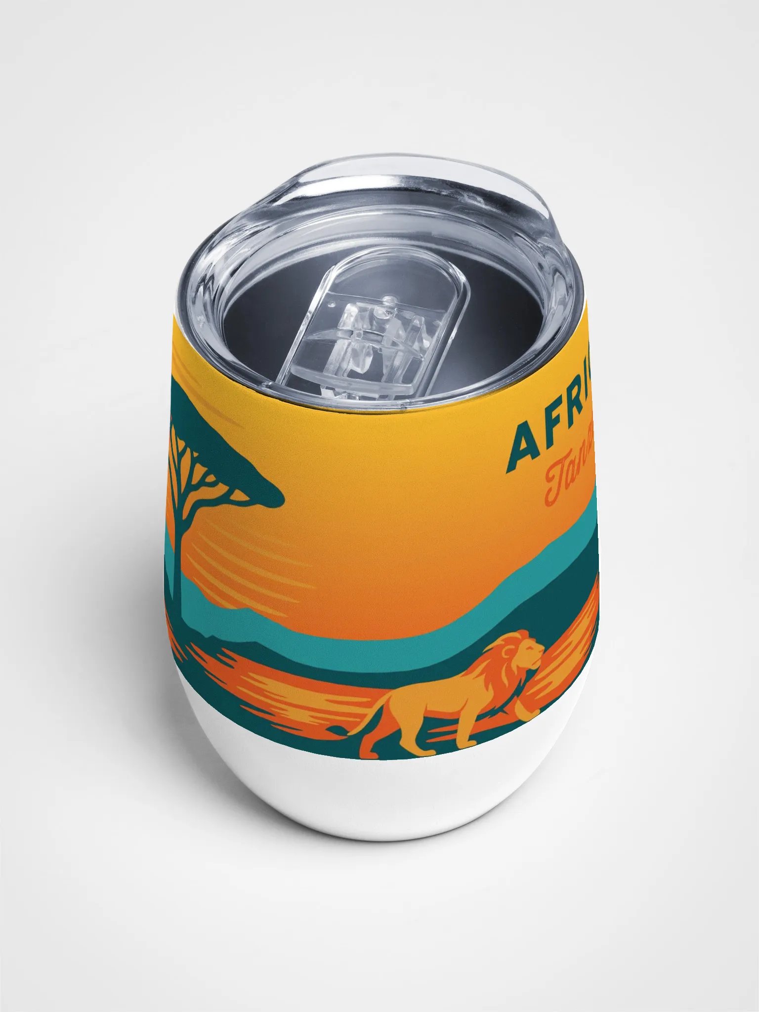 Safari Sunset – Wine Tumbler product image (5)