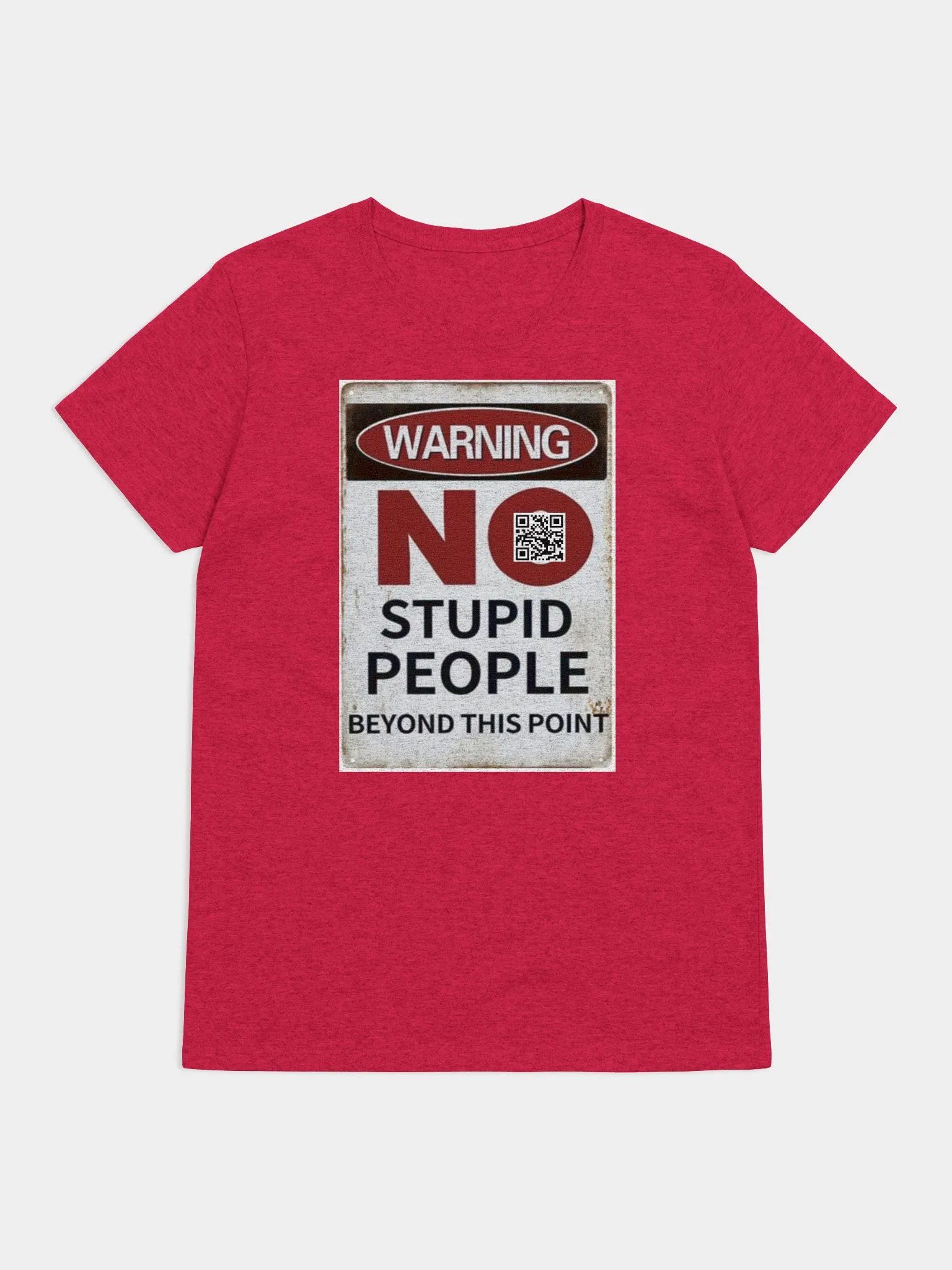No stupid people unisex tee product image (1)