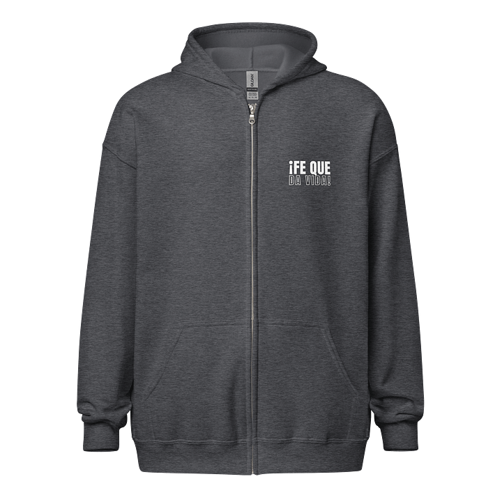 Sudadera Unisex con Capucha y Cremallera | Cristo es el Rey product image (2)