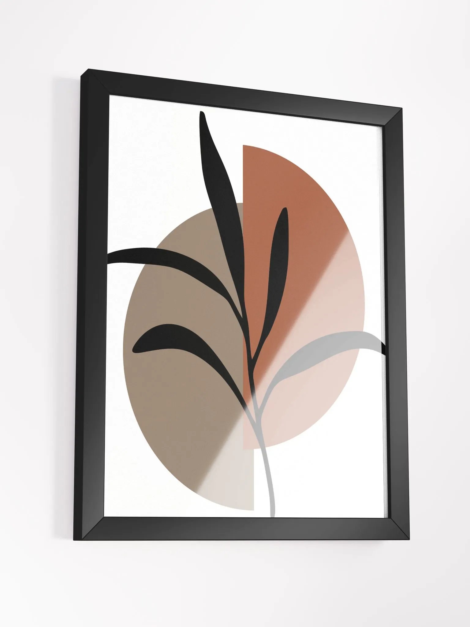 Botanical Geometric Fusion Poster product image (33)