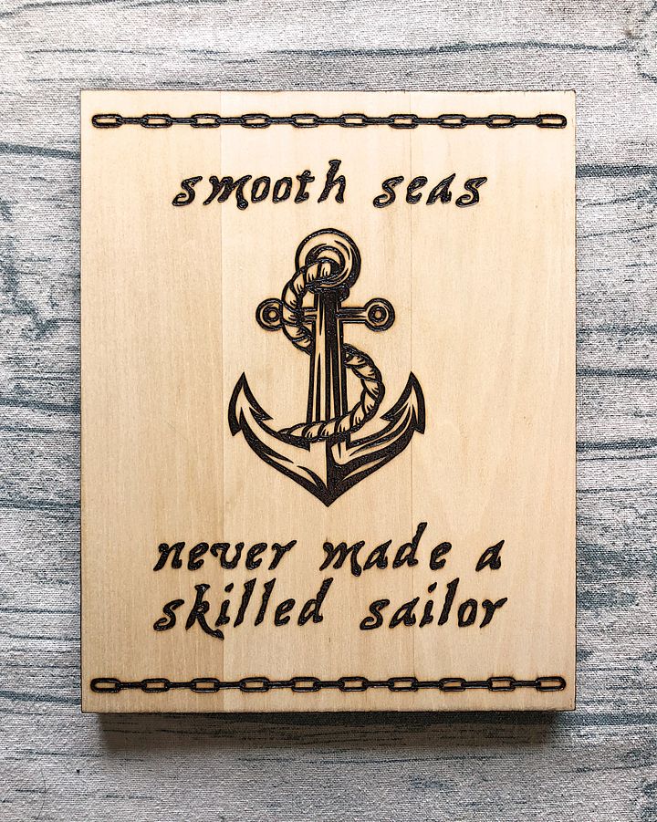 Smooth Seas Never Made a Skilled Sailor product image (1)