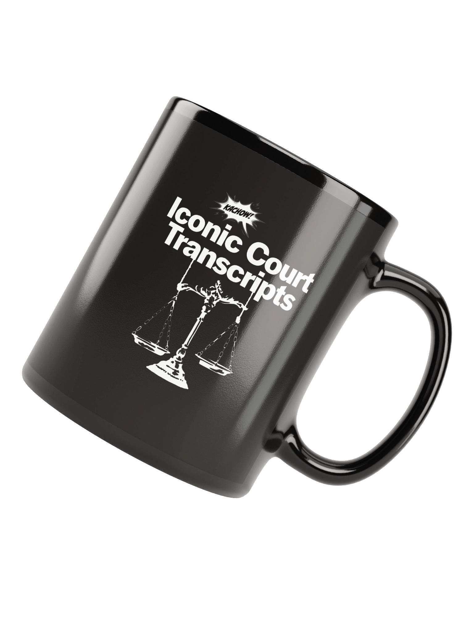 Kachow Black Glossy Mug product image (4)