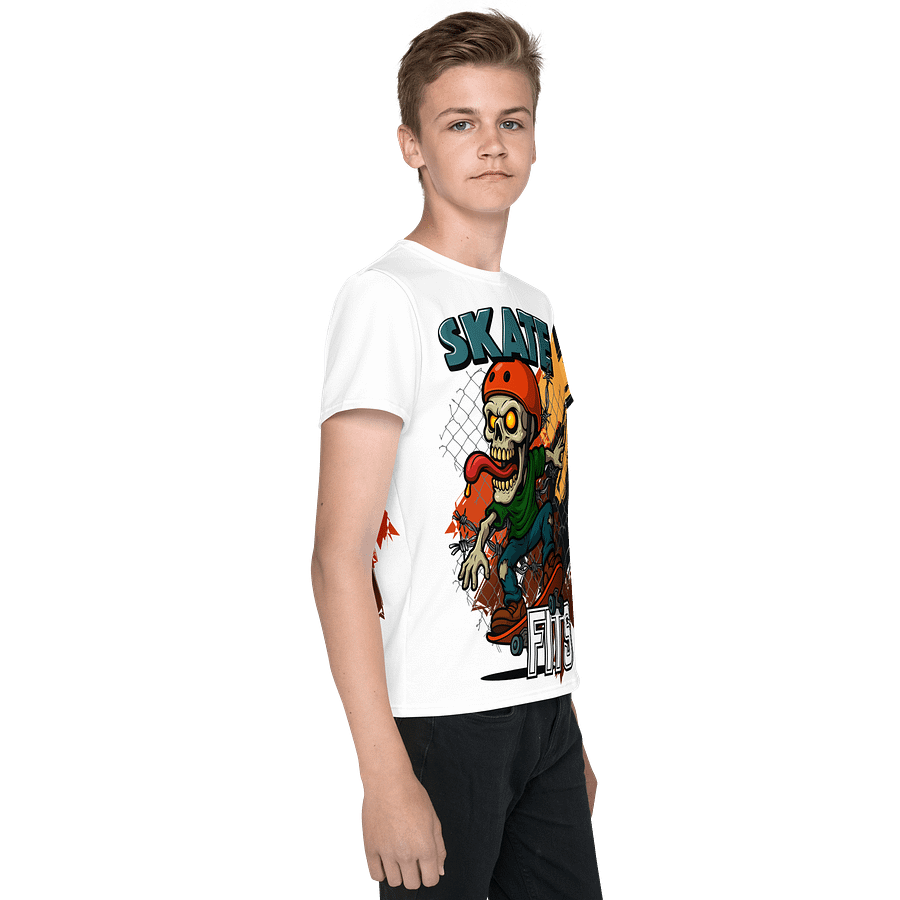 Youth Graphic Tee - Freak in the Streets v18 product image (4)