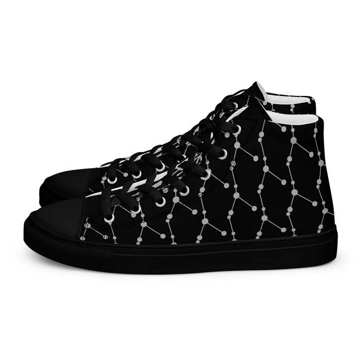 Cancer Symmetry High Top Canvas Shoes product image (1)