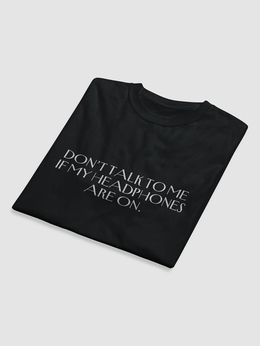 HEADPHONES ON (variant 2) unisex eco tee product image (8)