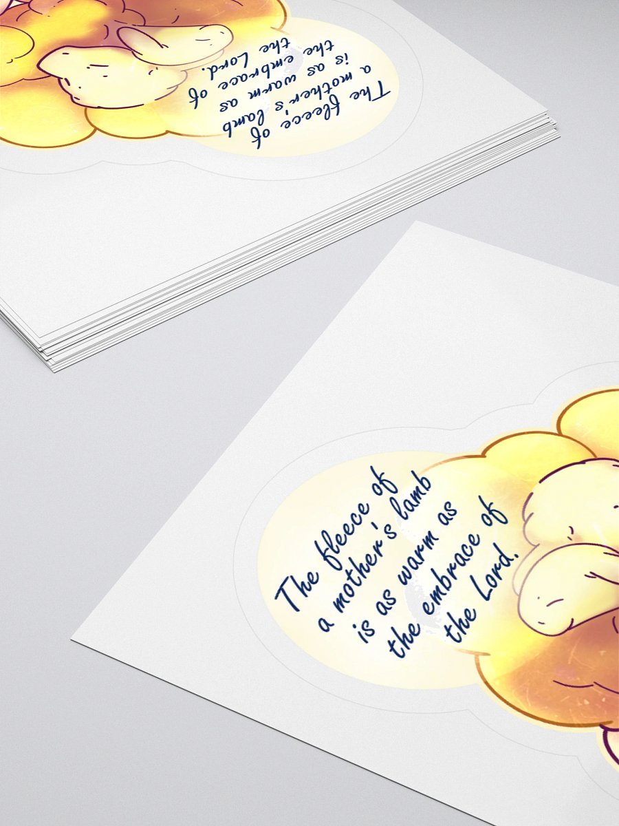 Mother Lamb Sticker product image (10)