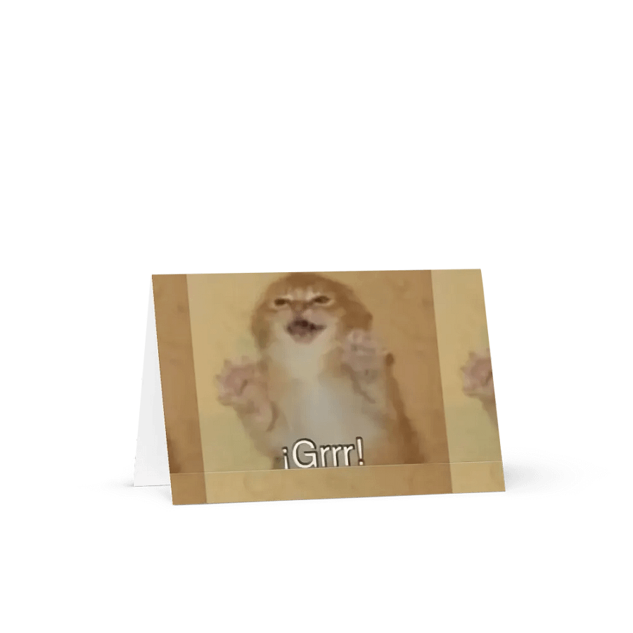 Greeting Card: Meme Cats product image (19)