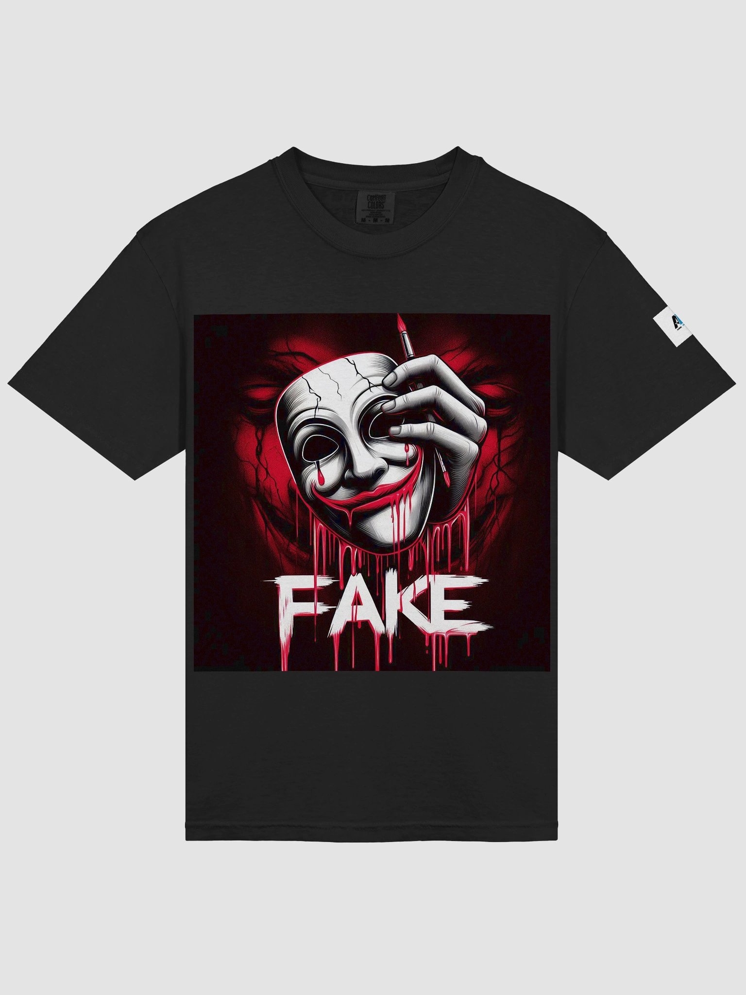 Fake Smile Men's Heavyweight T-Shirt product image (39)