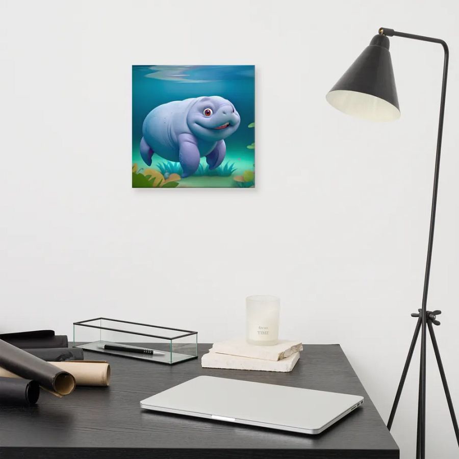 Endangered Species - Mexico - Manatee Canvas Art product image (11)