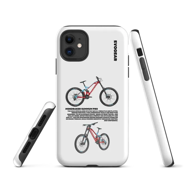 White Mondraker Summum Pro iPhone Case product image (1)