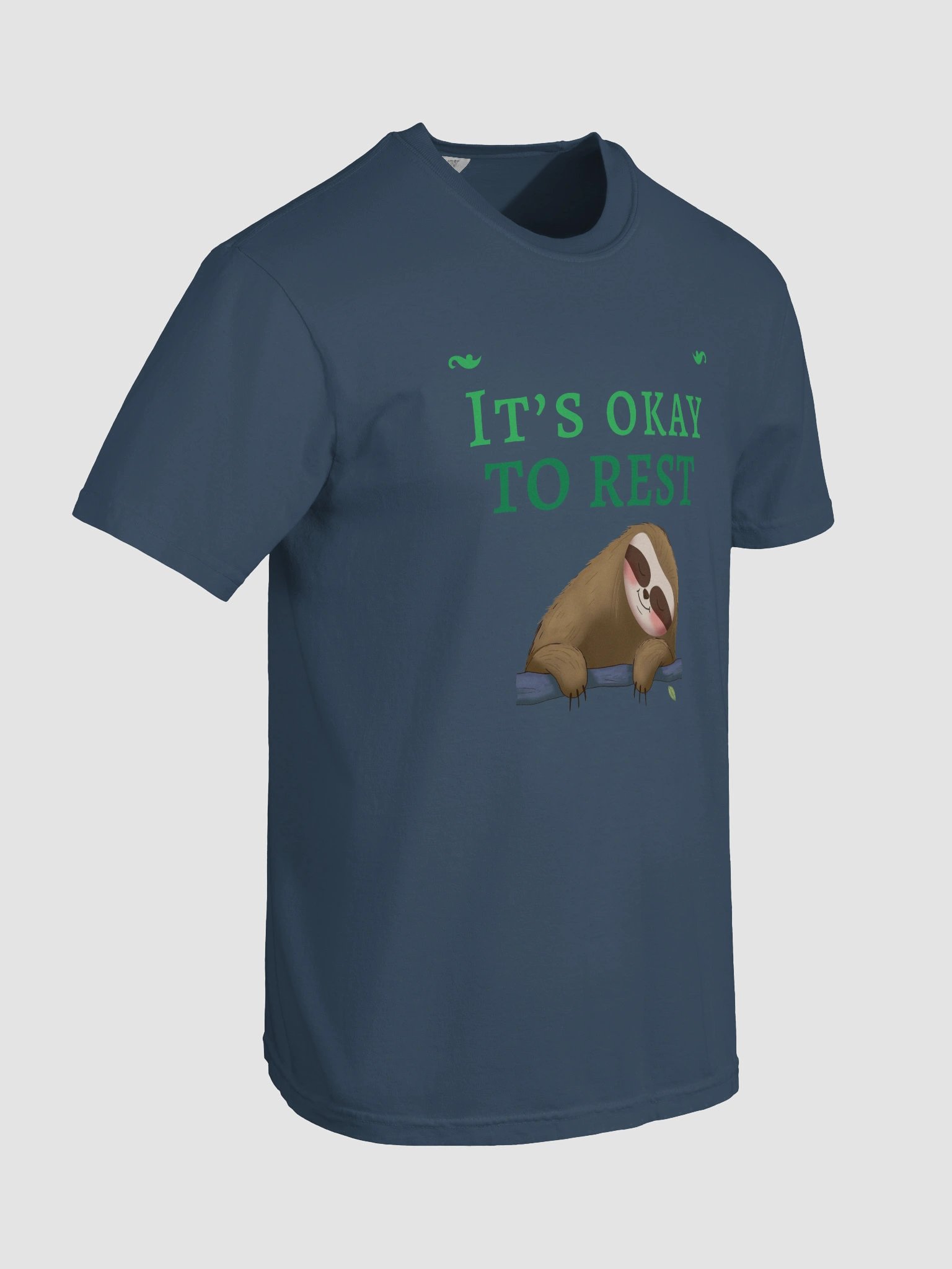 Restful Sloth Comfort T-Shirt product image (80)