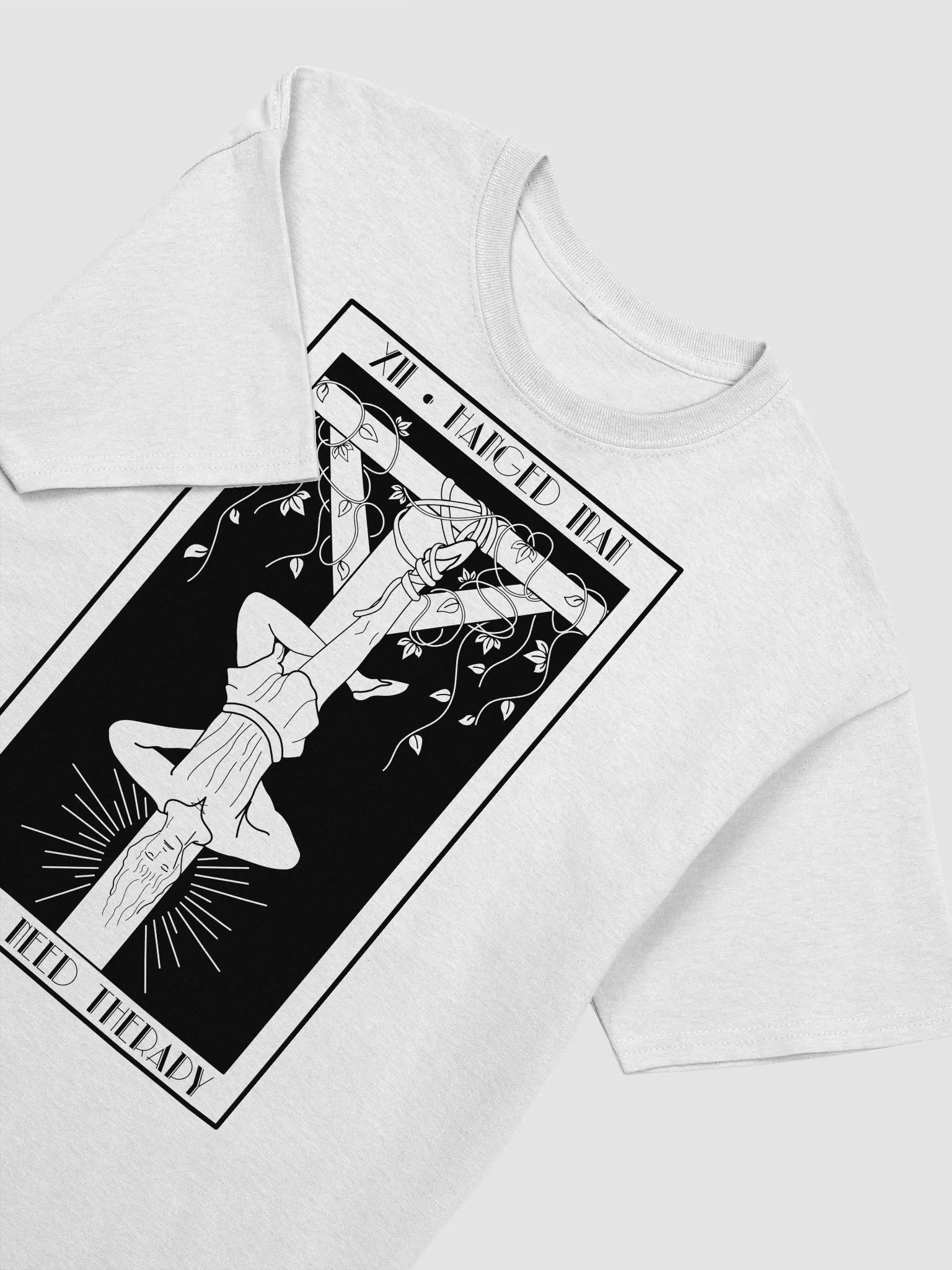 XII The Hanged Man Light Mode Heavyweight T-Shirt product image (3)
