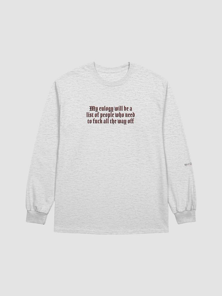 Eulogy - Long Sleeve Tee product image (1)
